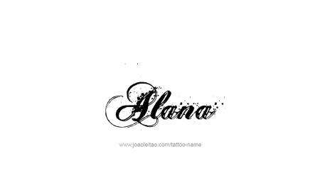 Татуировка с именем алёна