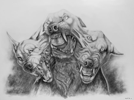 Цербер мифология тату