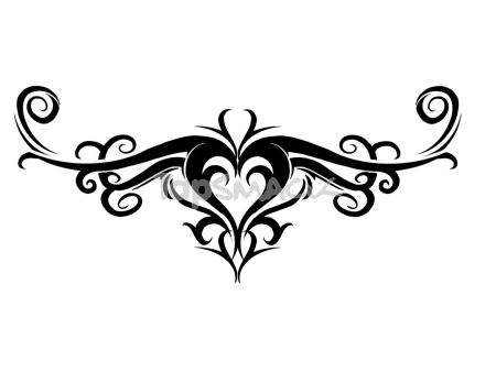 Узор на поясницу эскиз