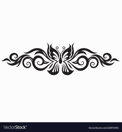 Тату на пояснице для девушек