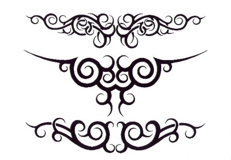 Тату на пояснице эскизы