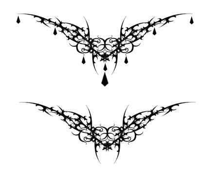 Тату браслет трайбл