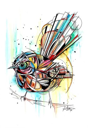 Абстракция эскиз