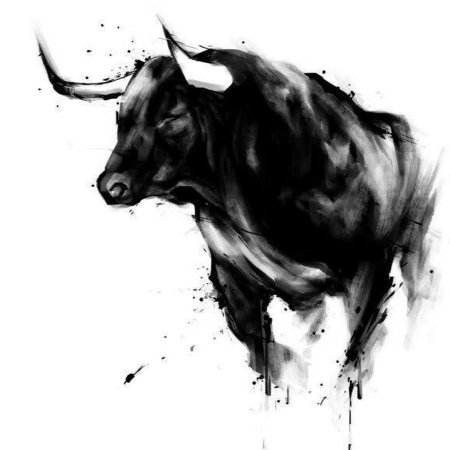 Бык Графика