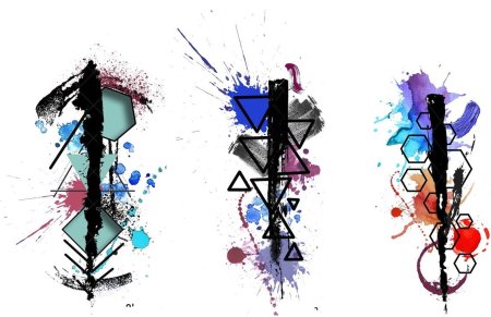 Треш полька эскизы