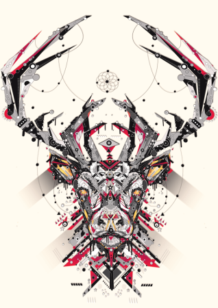 Абстракция рисунки карандашом