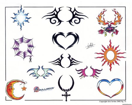 Срисовки тату легкие