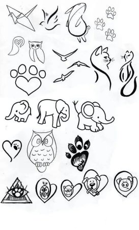 Красивые маленькие рисунки