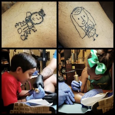 Легкие тату