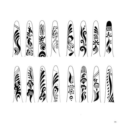 Ногти для распечатки длинные