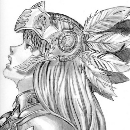 Валькирия Скандинавская мифология тату