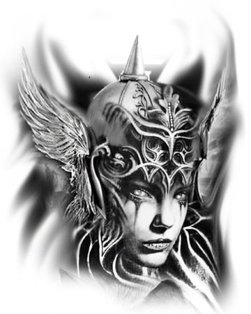 Валькирия эскиз