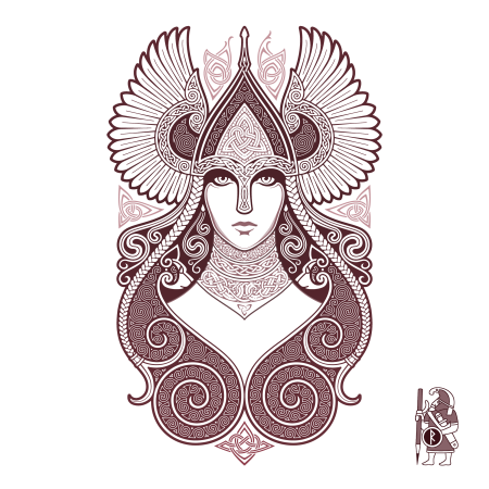 Валькирия тату неотрад