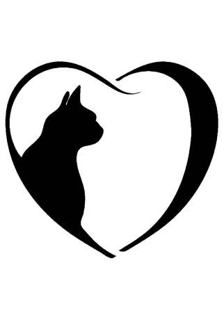 Контур кошки