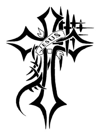 Тату трайбл ангел