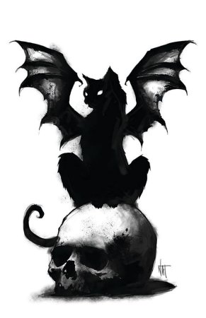 Маленькие тату в готическом стиле