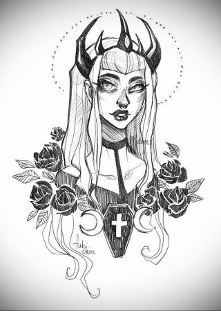 Тату крест Кельтский крест