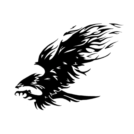 Орел тату эскиз