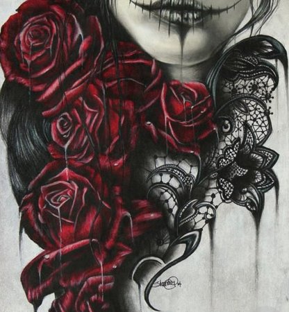 Готические Татуировки эскизы