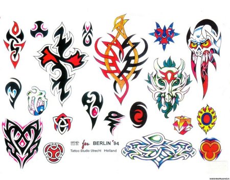 Маленькие тату для мужчин дракон