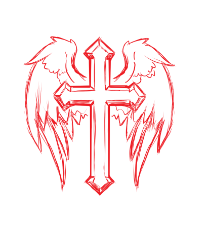 Крест эскиз