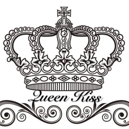 Корона черно белая