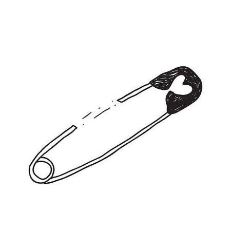 Как рисуется булавка