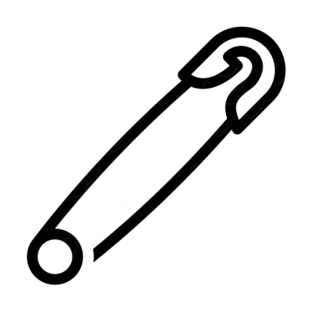 Мини тату булавка