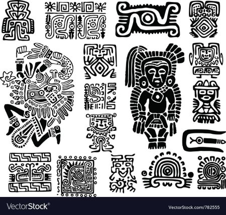 Орнаменты древней Мексики