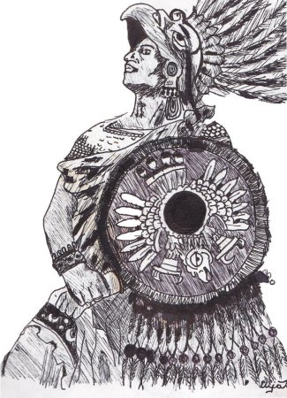 Aztec Eagle Warrior