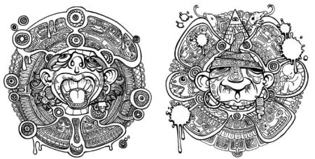 Майя Ацтеки инки тату