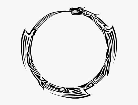 Тату круглые узоры