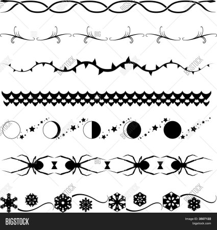 Тату браслет эскиз торкий