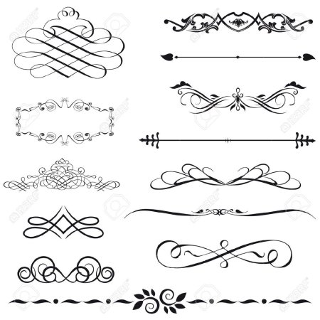 Узоры для текста