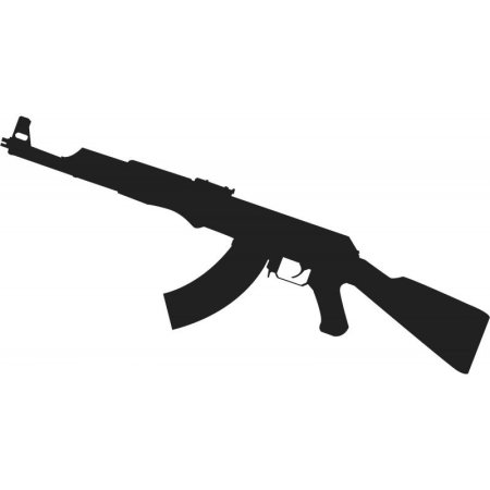 АК 47 силуэт