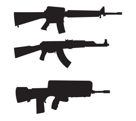 Трафарет АК