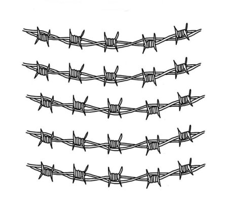 Проволока тату эскиз