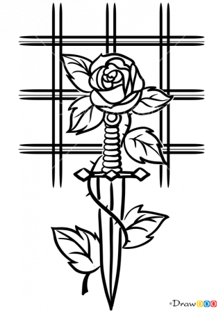 Тату тюремная решетка