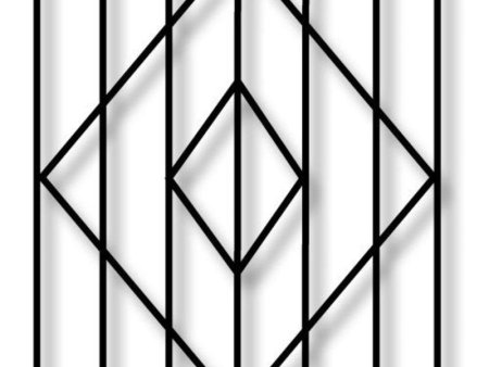 Оконная решетка из стальной арматуры