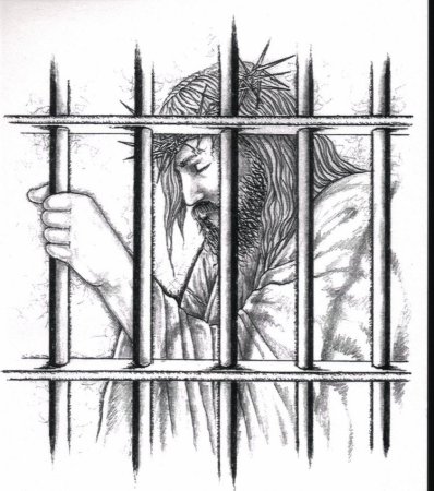 Тюрьма рисунок