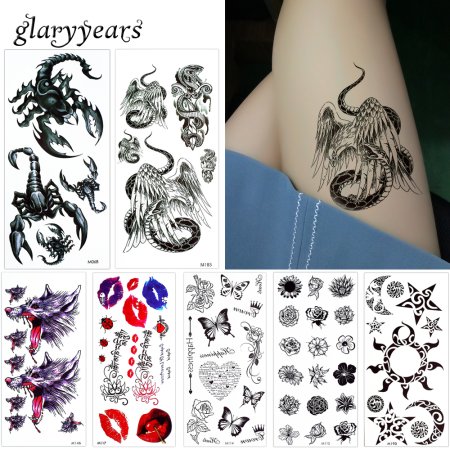 Мини тату временные