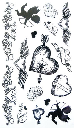 Переводные наклейки наколки