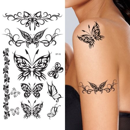 Временное тату рисовать