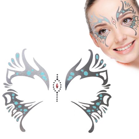 Переводилки на лицо