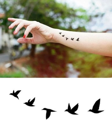 Татуировка птицы на руке: идеи, значения и техники выполнения