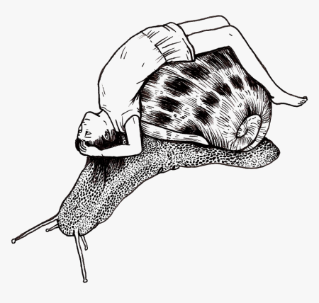 Улитка набросок