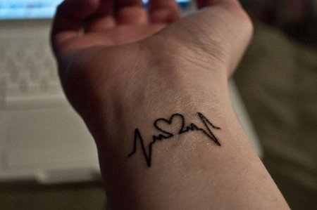 Тату на руке маленькие и и т