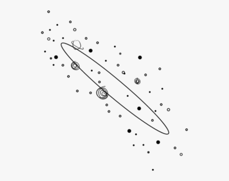 Космос на прозрачном фоне