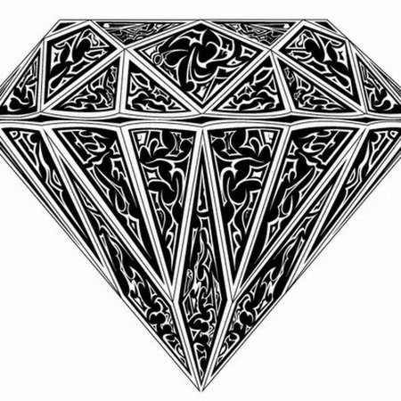 Бриллиант эскиз