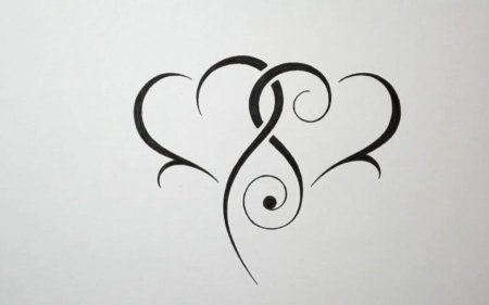 Сердце узор